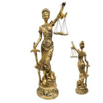 Estatueta Dama da Justiça Themis Advocacia Presente Formatura Direito