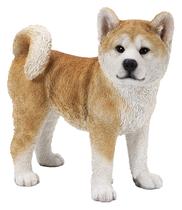 Estatueta de alta linha, presente Akita Dog Polyresin, interior e exterior Estatueta de alta linha, presente Akita Dog Polyresin, interior e exterior