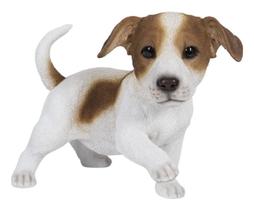 Estatueta de brincadeira Dog Jack Puppy da Hi-Line Gift Ltd, 8,86 polegadas de altura (87703-E)