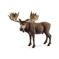 Estatueta de brinquedo Schleich Wild Life Moose Bull Wild Animal 3+ Years