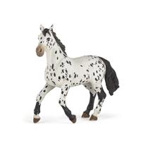 Estatueta de Cavalo Appaloosa Papo Black 51539 - Para Crianças a partir de 3 Anos