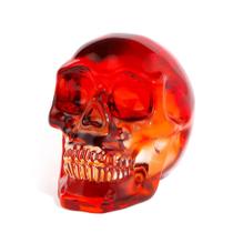 Estatueta de caveira de cristal Ornalrist K9 Crystal, presente de Halloween de 7 cm Estatueta de caveira de cristal Ornalrist K9 Crystal, presente de Halloween de 7 cm