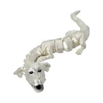 Estatueta De Dragão Da Sorte Impressa Em 3D Com Boca Aberta Decoração Para Sala De Estar E Quarto