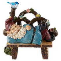 Estatueta de estátua solar Accent Plus Zingz e Thingz Gnome Estatueta de estátua solar Accent Plus Zingz e Thingz Gnome
