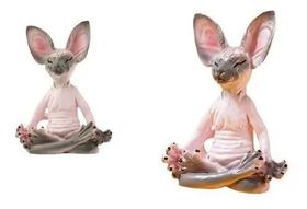 Estatueta De Meditação E Decoração Gato Esfinge