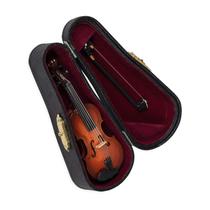 Estatueta de mesa Broadway Gift Co. Réplica em miniatura de violino