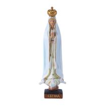 Estatueta de Nossa Senhora de Fátima, escultura, 20,5 cm, resina Estatueta de Nossa Senhora de Fátima, escultura, 20,5 cm, resina