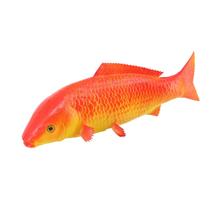 Estatueta de peixe realista em PU Soft Ocean Fish, modelo 34 cm