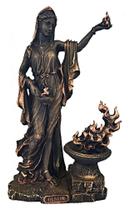 Estatueta de Resina Hestia Deusa da Família - Decore Casa