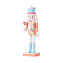 Estatueta De Soldado Quebra-Nozes De Madeira De 25cm, Boneco Artesanal, Brinquedo, Presente De Natal Estatueta De Soldado Quebra-Nozes De Madeira De 25cm, Boneco Artesanal, Brinquedo, Presente De Natal