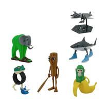 Estatueta De Tubarão Engraçada Tungtungsahur Articulada Móvel 3D Impressa Brinquedo Decoração De - Bandai