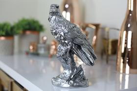 Estatueta Decoração Animal Premium Águia Observando Estatueta Decoração Animal Premium Águia Observando