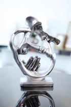 Estatueta Decoração Família Casal Premium Face Alma Gêmea Estatueta Decoração Família Casal Premium Face Alma Gêmea