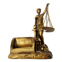 Estatueta Decorativa Deusa da Justiça - Escultura Decorativa Clássica com Detalhes Finos - Design Único de Qualidade!