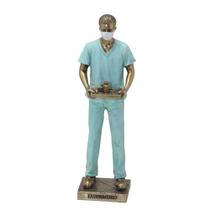 Estatueta Decorativa Enfermeiro Em Resina Estatueta Decorativa Enfermeiro Em Resina