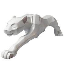 Estatueta Decorativa Pantera Maciça De Cerâmica 37cm Verito Estatueta Decorativa Pantera Maciça De Cerâmica 37cm Verito