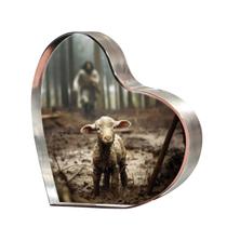 Estatueta decorativa Ploceiny Christian Jesus and Lamb 4x4 in
