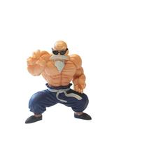 Estatueta Dragons Ball Master Roshi Muscular 10 cm em PVC