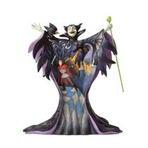 Estatueta Enesco Disney Traditions Maleficent com cena de 22 cm