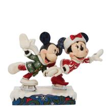 Estatueta Enesco Jim Shore Disney Traditions Minnie e Mickey Estatueta Enesco Jim Shore Disney Traditions Minnie e Mickey