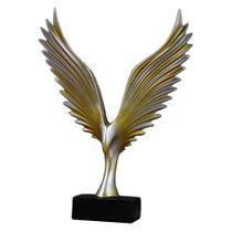 Estatueta, escultura, asas de estátua para decoração de casa