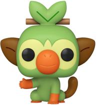 Estatueta Funko Pop! Jogos Pokémon Grookey com 9,27 cm de altura