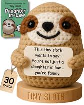 Estatueta Got You a Little Something Tiny Sloth with 30 Signs