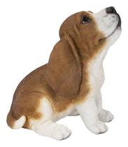 Estatueta Hi-Line Gift Ltd Basset Hound Puppy Howling