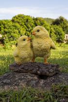 Estatueta Hi-Line Gift Ltd. Playful Chicks Garden Statue Estatueta Hi-Line Gift Ltd. Playful Chicks Garden Statue