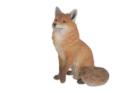 Estatueta Hi-Line Gift Ltd Sitting Fox 43x32x49 cm