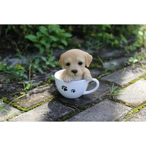 Estatueta Hi-Line Gift Ltd Teacup Labrador Puppy