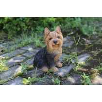 Estatueta Hi-Line Gift Ltd Yorkshire Terrier sentada