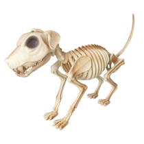 Estatueta LarpGears Dog Skeleton 47 cm, decoração de Halloween