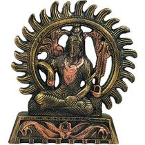 Estatueta Lord Shiva No Círculo De Fogo 14029