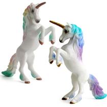 Estatueta Magical Unicorn, PVC, modelo Pegasus, 10 cm x 17 cm, 2 unidades Estatueta Magical Unicorn, PVC, modelo Pegasus, 10 cm x 17 cm, 2 unidades