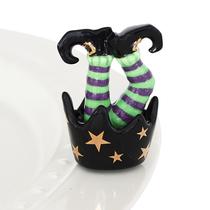 Estatueta nf nora fleming What's Up Witches Ceramic Estatueta nf nora fleming What's Up Witches Ceramic