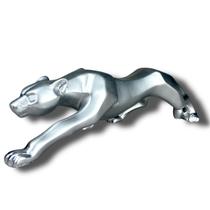 Estatueta Pantera Negra Onça Jaguar Decoração