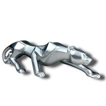 Estatueta Pantera Negra Onça Jaguar Decoração
