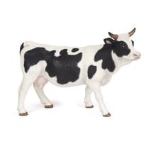 Estatueta Papo Farmyard Friends Black and White Cow 51148