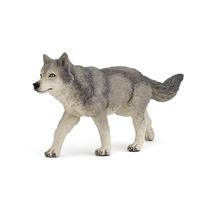 Estatueta Papo Wild Animal Kingdom Grey Wolf 53012 Crianças de 3 anos ou mais