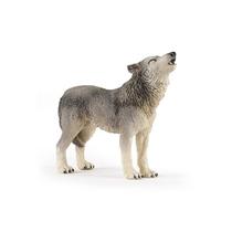 Estatueta Papo Wild Animal Kingdom Howling Wolf 50171 Crianças 3+