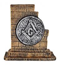 Estatueta Parede Maconica Decoração - Decore Casa