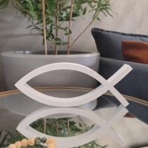 Estatueta Peixe / Decoração Imagem Religiosa, Artigo Casa