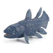 Estatueta realista de peixe celacanto, criatura oceânica pré-histórica em PVC Estatueta realista de peixe celacanto, criatura oceânica pré-histórica em PVC
