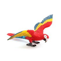 Estatueta realista Macaw Parrot PVC Wild Bird modelo 8,6 cm