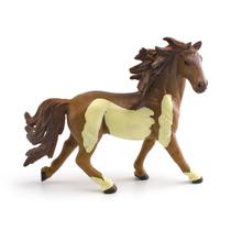 Estatueta realista Pinto Horse PVC Pintado Stallion 14,3 cm