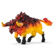 Estatueta Toy Schleich Eldrador Creatures Lava Bull 7 para crianças a partir de 7 anos