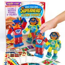 Estatuetas de ação feitas por mim, faça seu próprio super-herói Estatuetas de ação feitas por mim, faça seu próprio super-herói