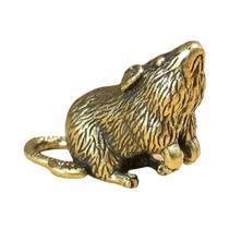 Estatuetas De Animais De Cobre Puro Para O Ano Novo Chinês, Decoração De Mesa, Escultura Miniatura,