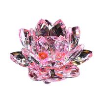 Estatuetas De Cristal Em Forma De Flor De Lótus, Centro De Mesa Para Decoração De Casa E Escritório